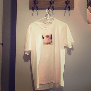 Supreme necklace tee (white)